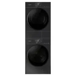 松下 白月光5.0 高奢版 F5M2+F5MR2 全变频热泵洗烘套装 12KG