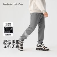 巴拉巴拉 儿童加绒长裤