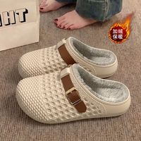 温诗欧 防水加绒勃肯棉拖女