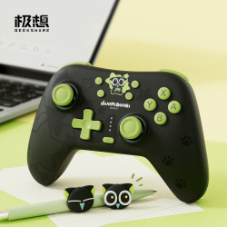 极想 无线游戏手柄 罗小黑手柄+2.4g接收器适用于Switch oled/NS2/PC电脑版steam/手机平板
