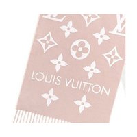 LOUIS VUITTON 欧洲直邮 LV路易威登ESSENTIAL女士羊毛印花围巾