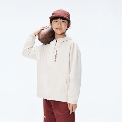 onmygame 儿童防泼水户外连帽上衣学院球会防晒秋季童装款