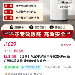 小米 米家空气净化器6Pro
