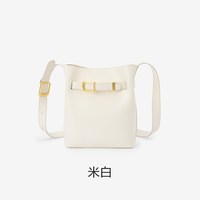 森马 包包斜挎包女2024新款日常简约通勤单肩包时尚女包休闲水桶包
