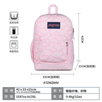 JANSPORT 26年新款小苹果可爱风中小学生双肩包大容量书包