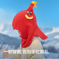 巴拉巴拉 balaOne儿童帽子男童女童立体公鸡造型 红色调00366 90cm（适用头围50cm，18-36个月）