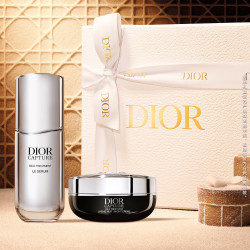 Dior 小A瓶日夜紧弹礼盒(精华+晚霜)保湿护肤品套装生日礼物送女友