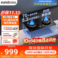 迅达 JZT-2-D1 5.2KW旋流猛火 天然气 燃气灶
