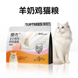 领先 低温烘焙猫粮 1.5kg*4袋