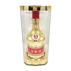 五粮液 金装 浓香型 52度 1.5L 单瓶 年份随机