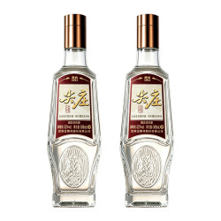尖庄 荣光 五粮液股份出品 绵柔浓香型纯粮酒  52度 588mL 2瓶 （荣光双支）