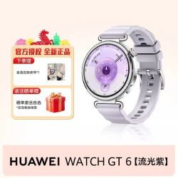 华为 WATCH GT6智能手表 41mm 氟橡胶表带