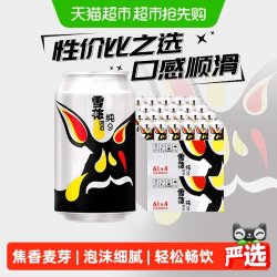 雪花 纯9 啤酒 330ml*24听*2箱