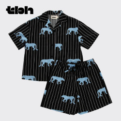 野兽派 天丝棉家居服套装