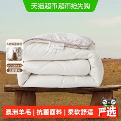 水星家纺 雅汐 羊毛抗菌被