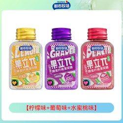 都市牧场 无糖薄荷糖口气清新柠檬清凉含片水果清凉香爽口糖果零食