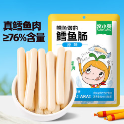 窝小芽 鳕鱼肠 原味 80g