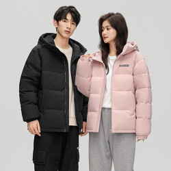 雪中飞 2026冬新款男女情侣短款经典面包服羽绒服时尚休闲保暖舒适