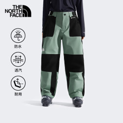 北面 女裤2025冬季新款GTX Hex冲锋裤滑雪裤防水防风户外运动长裤8C89