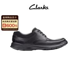 Clarks Cotrell Edge舒适耐磨商务休闲皮鞋男 26137385