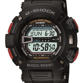 CASIO 卡西欧 G-SHOCK泥人 男士大表盘数显运动手表 防泥防尘