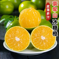 农初选 云南哀牢山冰糖橙 5斤大果（65mm-70mm）