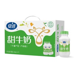 夏进 甜牛奶整箱243ml*15瓶装整箱装早餐奶