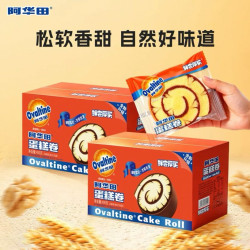 阿华田 瑞士蛋糕卷面包 巧克力可可味 400g*2盒