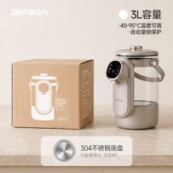 zemkon 恒温电热水壶316智能烧水壶家用多功能保温一键除氯3.5L