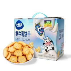 小鹿蓝蓝 鲜牛乳饼干1箱/400g