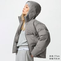 优衣库 无缝羽绒连帽外套优衣库女装外套夹克478577