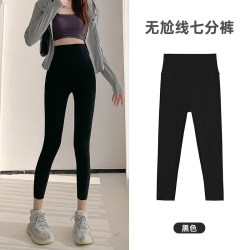 帕兰诱惑 八分鲨鱼裤女外穿夏季薄款小个子瑜伽裤打底裤春秋冬2026新款加绒