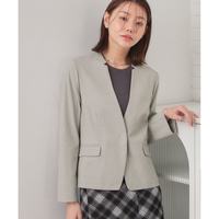 index 女装 无领西装外套｜吸水速干+接触凉感+抗