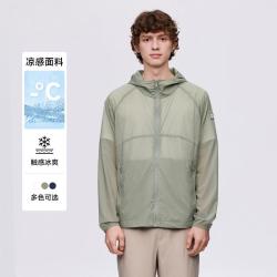 TEENIE WEENIE 夹克小熊男装简约时尚潮流连帽外套夏季凉感舒适拉链休闲外套