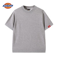 Dickies 双11开门红五折！春秋款圆领短袖宽松针织衫简约潮流打底衫