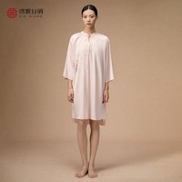 绣娘 丝绸绣娘丝绸真丝睡裙桑蚕丝睡衣女高级家居服官方旗舰店正品