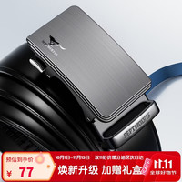 七匹狼 男士牛皮自动扣腰带 M73821A339-01 黑色 110-120