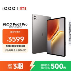 iQOO Pad5 Pro 13.0英寸 Android 平板电脑 (3096