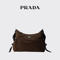 PRADA 男士Prada Explore Re-Nylon与牛皮革手袋