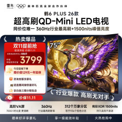 雷鸟 鹤6 Plus 26系列 75R69A Plus 液晶电视 75英寸