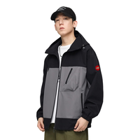 Dickies 防风连帽 撞色拼接 男士夹克