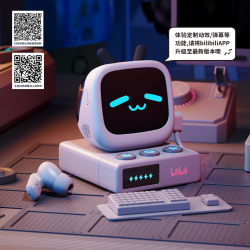 bilibili 哔哩哔哩 CUBEFACE小电视触屏无线蓝牙耳机加挂绳入耳式