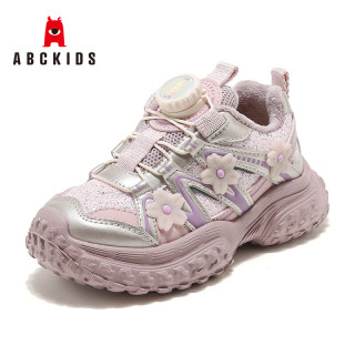 ABCKIDS ABC KIDS童鞋 加绒舒适潮流百搭旋钮扣男女童运动休闲鞋