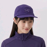 始祖鸟 GAMMA 5 PANEL CAP 透气 男女同款 弯檐帽 磷光绿 S/M