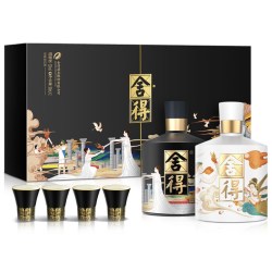 舍得 酒艺术大典 52度 浓香型白酒 500ml*2瓶