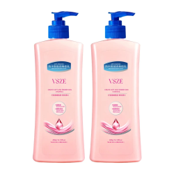 全身嫩肤提亮滋润 烟酰胺身体乳400ml×2瓶
