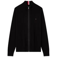 TOMMY HILFIGER 男士半拉链立领针织衫