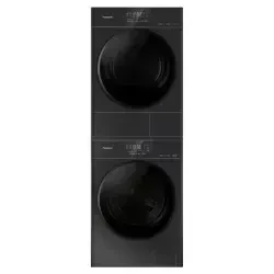 松下 白月光5.0 高奢版 F5M2+F5MR2 全变频热泵洗烘套装 12KG