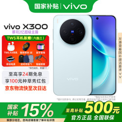 vivo X300 5G手机 12GB+256GB 自在蓝