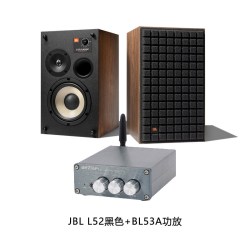 JBL L52音响功放套装发烧级高保真无源HIFI书架音箱 374